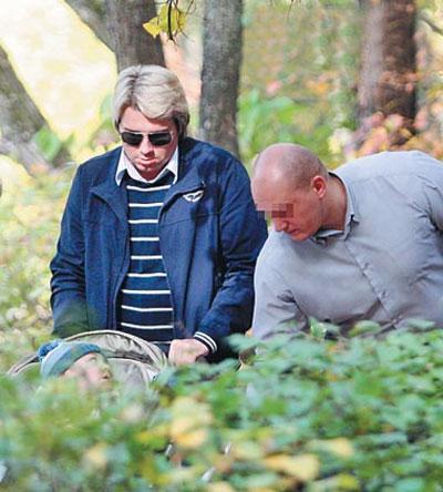 Басков видится с сыном под присмотром охраны