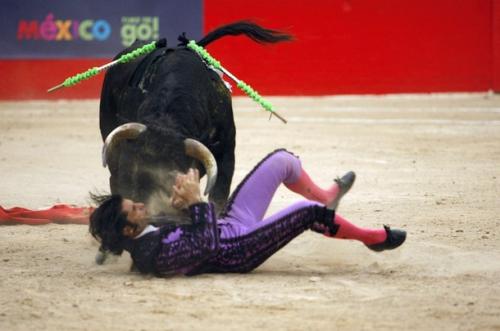 В Лас-Вегасе прошла бескровная коррида