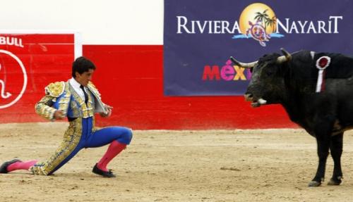 В Лас-Вегасе прошла бескровная коррида