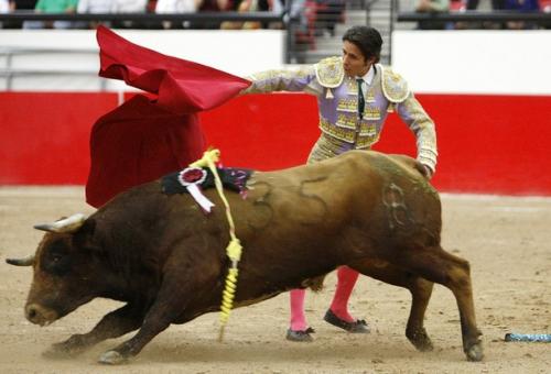 В Лас-Вегасе прошла бескровная коррида