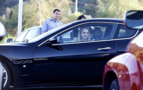 Бритни Спирс купила роскошный Мазератти