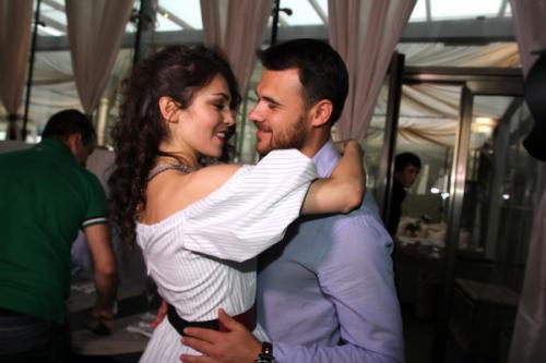 Сати Казанова на презентации нового клипа обнималась с Биланом. И не только