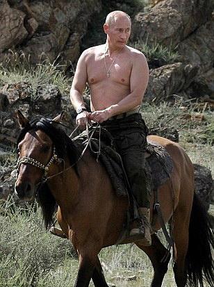 Путин поразил западные СМИ фотосессией с лошадью