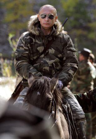 Путин поразил западные СМИ фотосессией с лошадью