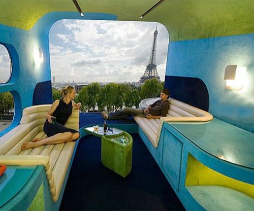 Роскошный «отель на одного» перебрался в Париж