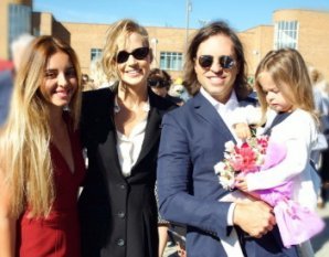 Знаменитости и их дети на торжественной линейке	1 сентября