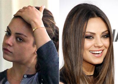 Новая порция компрометирующих фото: звезды без макияжа