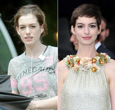 Новая порция компрометирующих фото: звезды без макияжа