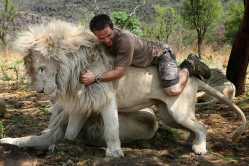 Бывший физиолог стал другом хищникам в дикой природе