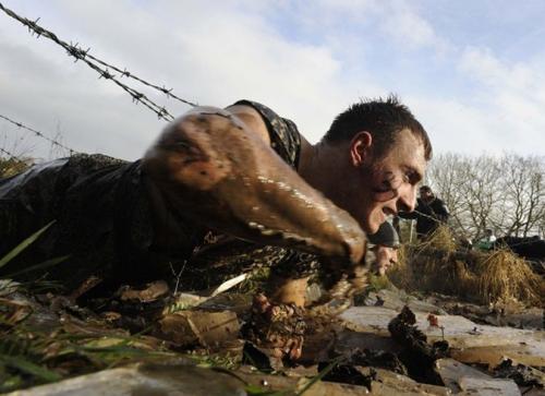 В Великобритании прошли гонки на выживание