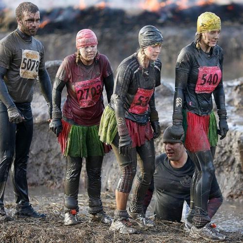 В Великобритании прошли гонки на выживание