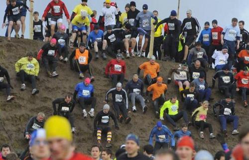 В Великобритании прошли гонки на выживание