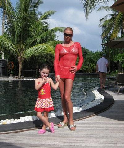 Райские каникулы Волочковой на Мальдивах. Часть 2