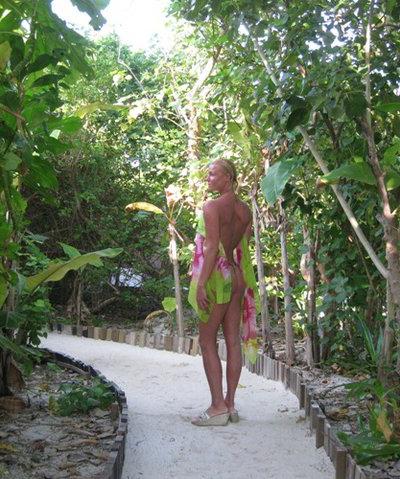 Райские каникулы Волочковой на Мальдивах. Часть 2