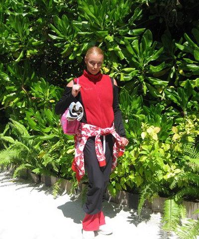 Райские каникулы Волочковой на Мальдивах. Часть 2