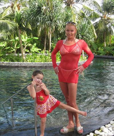 Райские каникулы Волочковой на Мальдивах. Часть 2