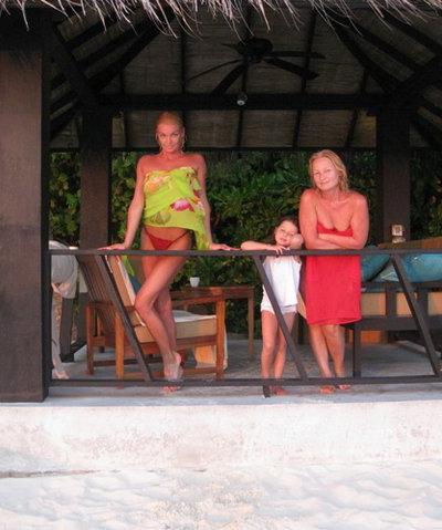 Райские каникулы Волочковой на Мальдивах. Часть 2