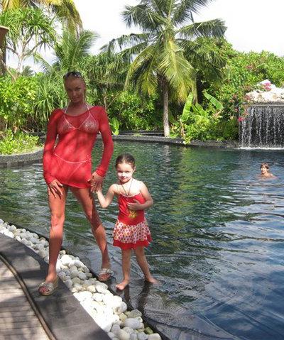 Райские каникулы Волочковой на Мальдивах. Часть 2