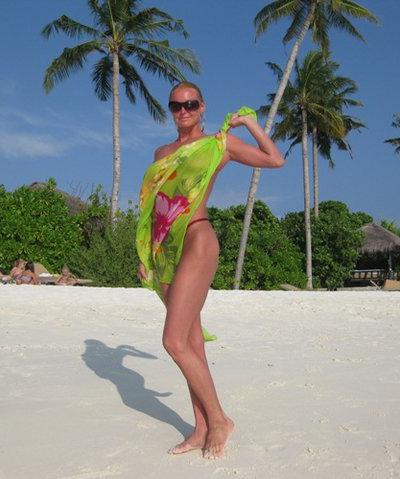 Райские каникулы Волочковой на Мальдивах. Часть 2