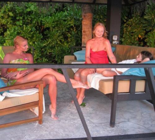 Райские каникулы Волочковой на Мальдивах. Часть 2