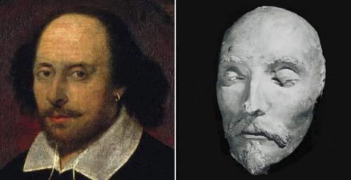 Посмертные маски великих людей