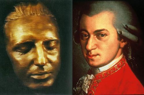 Посмертные маски великих людей