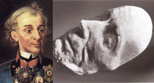 Посмертные маски великих людей