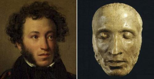 Посмертные маски великих людей