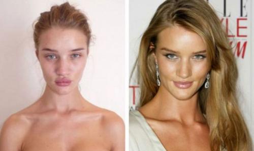 Как выглядят известные супермодели в реальной жизни и без макияжа