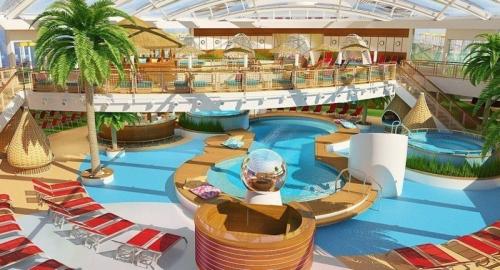Carnival представила свой крупнейший круизный лайнер за 700 млн евро