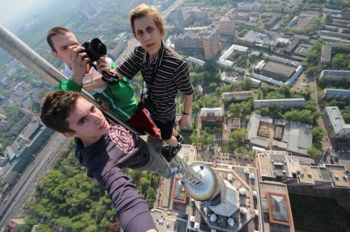 Самые невероятные селфи российских смельчаков