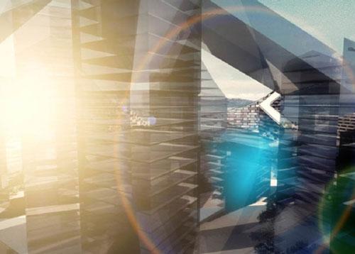 В Каспийском море появятся здания-горы