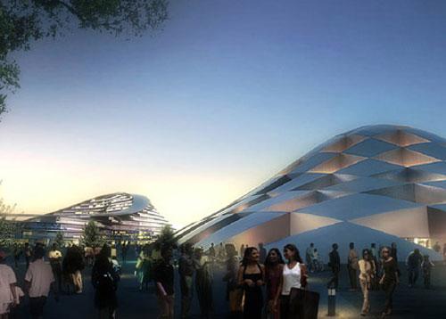 В Каспийском море появятся здания-горы