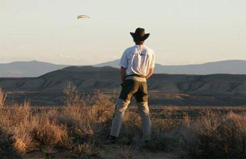 Банан-дирижабль барражирует над Техасом