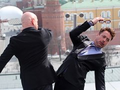 Роберт Дауни-младший в Москве устроил драку на крыше отеля