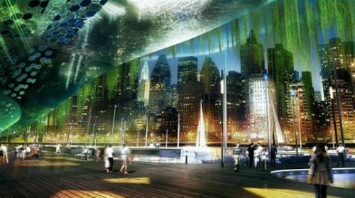 В Нью-Йорке построят сельхоз-небоскреб «Стрекоза»