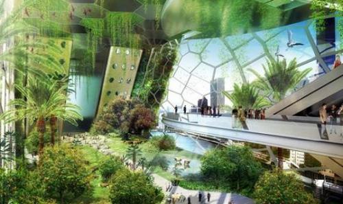 В Нью-Йорке построят сельхоз-небоскреб «Стрекоза»