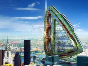 В Нью-Йорке построят сельхоз-небоскреб «Стрекоза»