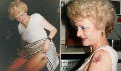 Татуированная пенсионерка шокировала берлинский фестиваль тату