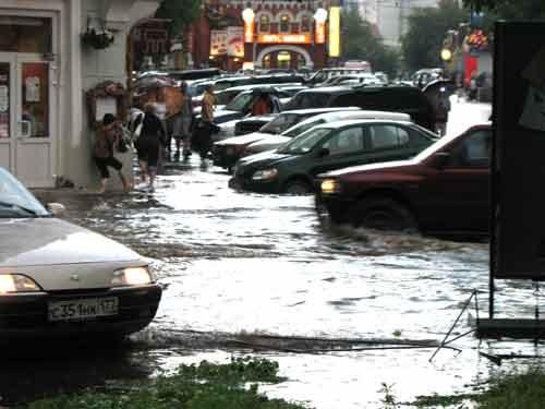 Москву опять затопило!..