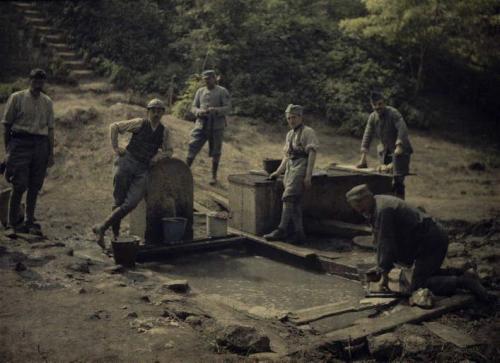 Фотографии  времен Первой мировой войны в цвете