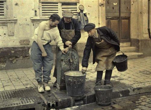 Фотографии  времен Первой мировой войны в цвете