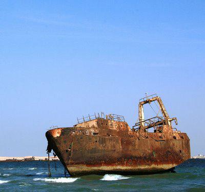 Нуадибу – самое большое в мире кладбище кораблей