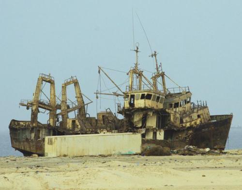 Нуадибу – самое большое в мире кладбище кораблей