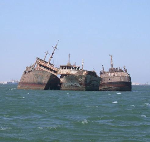 Нуадибу – самое большое в мире кладбище кораблей