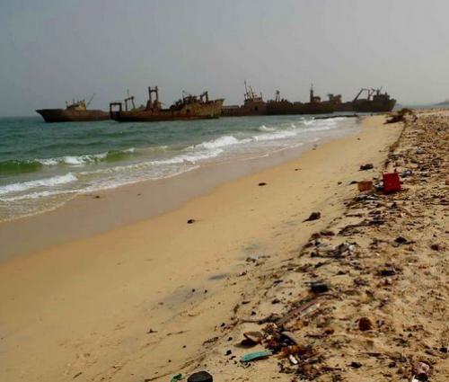 Нуадибу – самое большое в мире кладбище кораблей