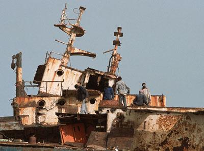 Нуадибу – самое большое в мире кладбище кораблей