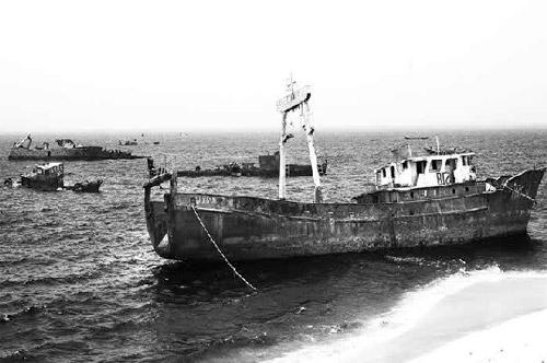 Нуадибу – самое большое в мире кладбище кораблей