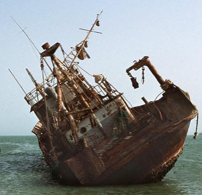 Нуадибу – самое большое в мире кладбище кораблей