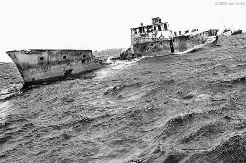 Нуадибу – самое большое в мире кладбище кораблей